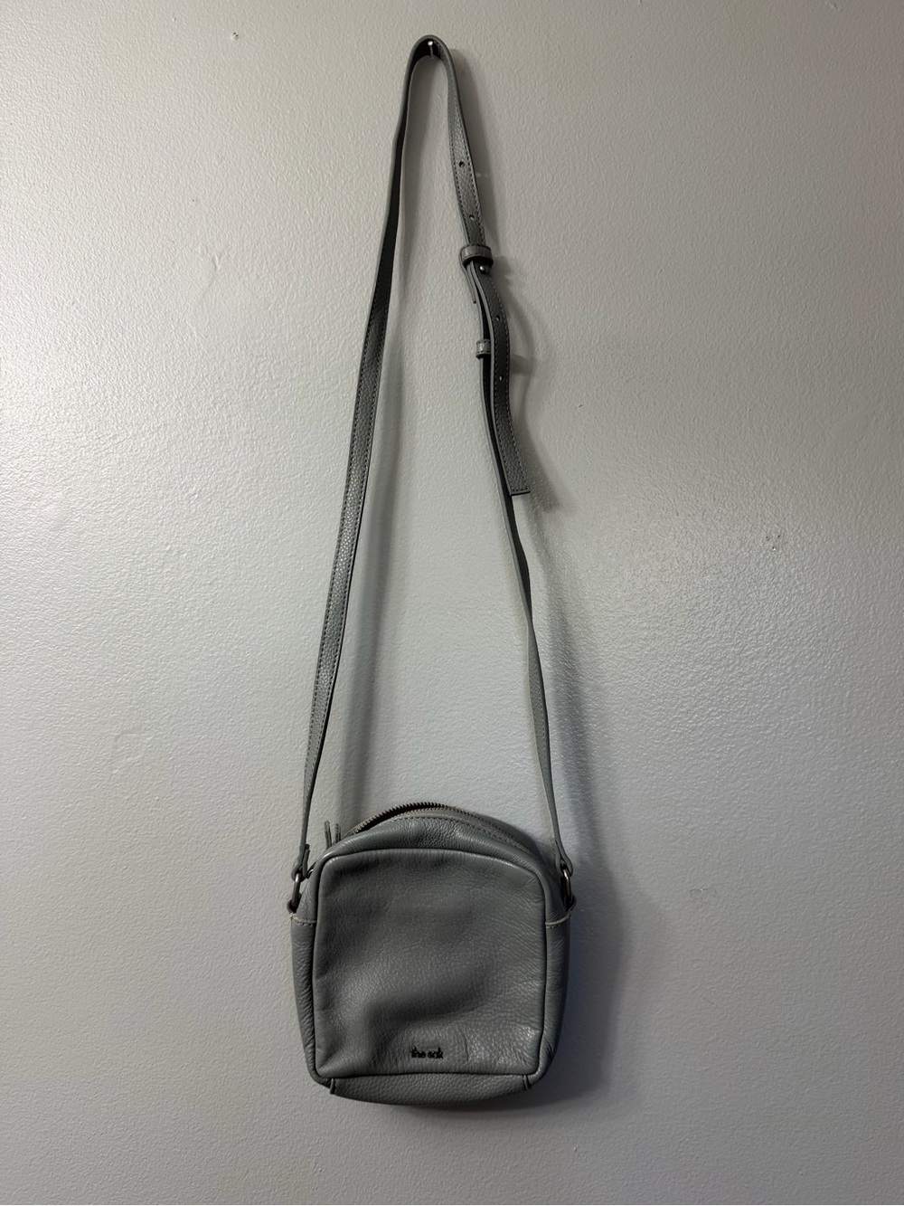 The Sak Maisie Crossbody/Shoulder Bag grey Leather